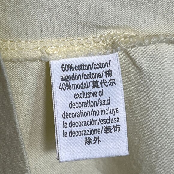 Victorias Secret Racerback Tank Top Small Graphic Neon Yellow Active Gym Shirt - Picture 4 of 7